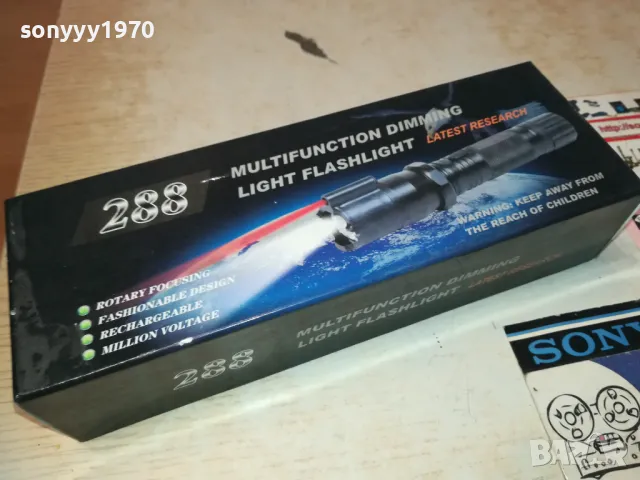 ПРОЖЕКТОР С ШОК И ЛАЗЕР 1510241910, снимка 13 - Екипировка - 47595682