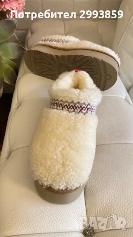 UGG BRAID *HERITAGE NATURAL SLIPPERS обувки UGG Tazz*36/41, снимка 5 - Дамски ежедневни обувки - 52749587