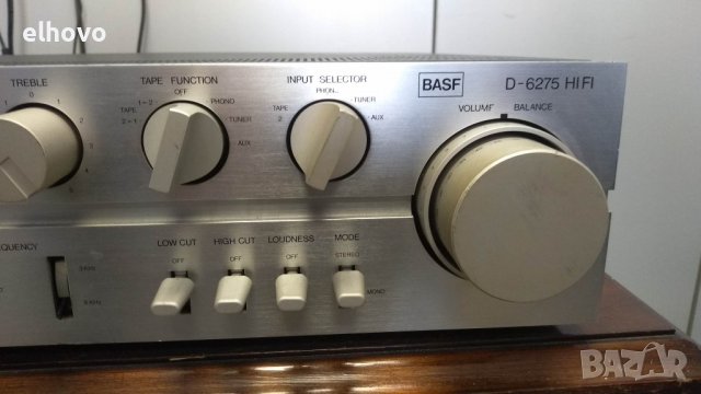 Стерео усилвател BASF D-6275 HIFI, снимка 11 - Ресийвъри, усилватели, смесителни пултове - 39511362