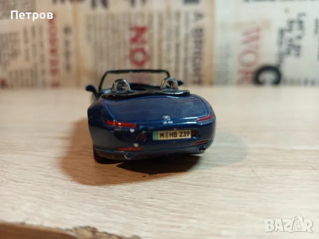 BMW Z8 1:38, снимка 5 - Колекции - 47709734