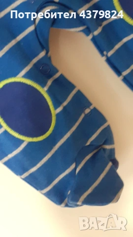 Нов немски к-т гащеризон и блуза«nkd»  за момченце р.56, с этикет, снимка 6 - Бебешки гащеризони - 53463695