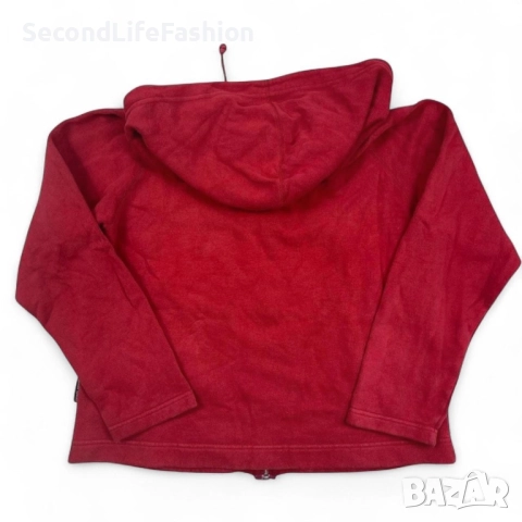 Мъжко спортно яке Roger Edwards Sport с лого, червено и цип, размер M, Канада, снимка 5 - Якета - 52496488