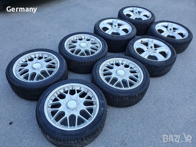 Джанти за mercedes clk цлк  audi vw  5х112 17 цола bbs , снимка 5 - Гуми и джанти - 36837325
