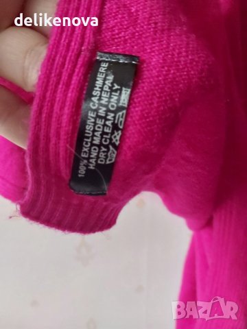 Кашмир Exclusive Cashmere Nepal. Ново пончо, снимка 4 - Шалове - 43512468