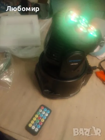 BETOPPER Moving Head DJ Lights 7 * 8W RGBW 4 в 1 LED сценични светлини [Подобрена версия -

, снимка 3 - Други - 48529768