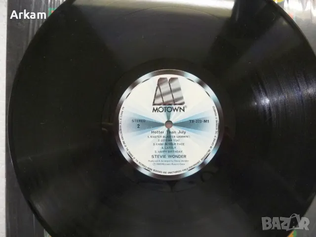 Stevie Wonder - Hotter Than July 1980 LP, снимка 4 - Грамофонни плочи - 48802692