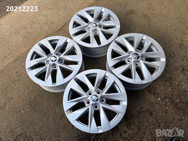 4 броя алуминиеви джанти за Skoda Fabia,Slavia,Scala,Rapid 15, снимка 7 - Гуми и джанти - 52772971