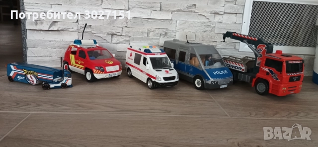 Играчки - камионче, пожарна, линейка, снимка 7 - Коли, камиони, мотори, писти - 52146828