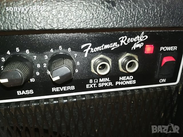 fender frontman reverb amplifier-внос germany-34х30х18см, снимка 10 - Китари - 28338733