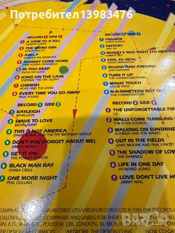 Двойна плоча NOW THAT’S WHAT I CALL MUSIC 5, снимка 3 - Грамофонни плочи - 53433666