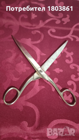 Стара шивашка ножица много остра, снимка 3 - Антикварни и старинни предмети - 44914855