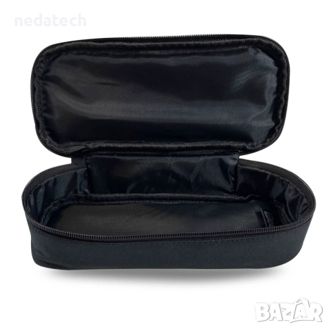 Несесер за училищеж Black Shark Teeth, Черен, 23x5x10см., снимка 2 - Ученически пособия, канцеларски материали - 51675750