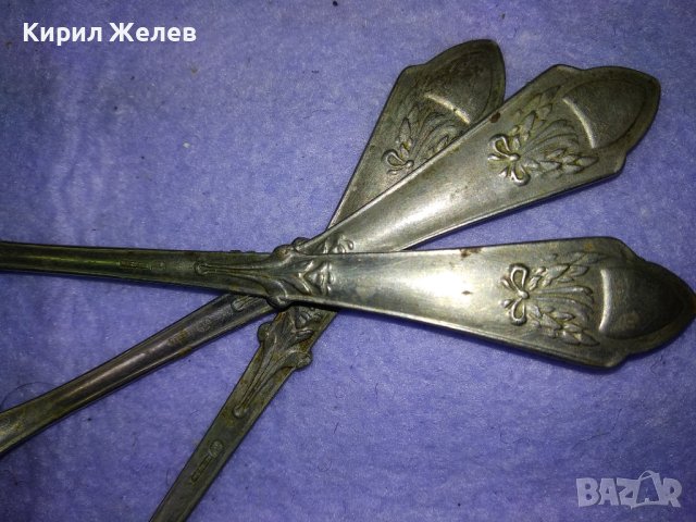 ТРИ СТАРИННИ МАРКОВИ ALPACCA СРЕБЪРНА СПЛАВ АРИСТОКРАТИЧНИ КОЛЕКЦИОНЕРСКИ ЛЪЖИЧКИ от АЛПАКА 42219, снимка 3 - Колекции - 43806808