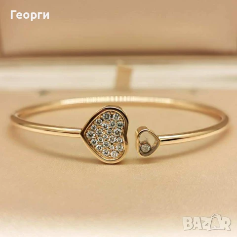 Chopard Happy Diamonds гривна с лабораторни диаманти