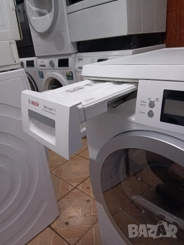 Сушилня с термопомпа Бош Bosch Eco Logixx7s A++ 7кг 2 години гаранция!, снимка 2 - Сушилни - 53606502