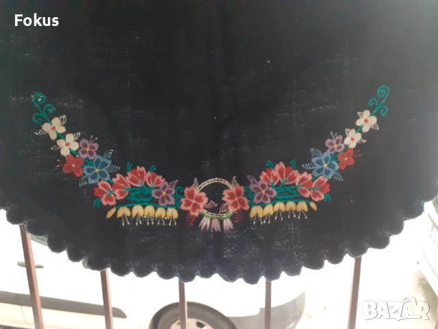 Автентична стара вълнена престилка от носия, снимка 3 - Антикварни и старинни предмети - 53295340