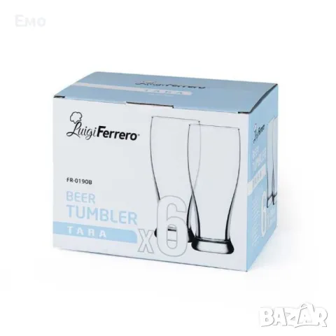 Чаша за бира 330ml, 6 Броя , снимка 3 - Чаши - 47915181