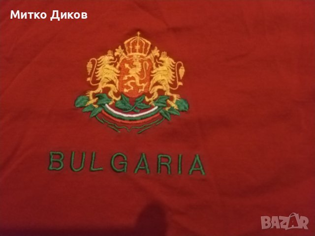 България  футболна тениска памук размер ХЛ, снимка 4 - Футбол - 44104858