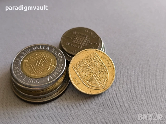 Монета - Великобритания - 1 паунд | 2012г.