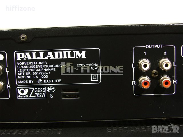 КОМПЛЕКТ  Palladium la-1000 / la-1200 /1 , снимка 10 - Ресийвъри, усилватели, смесителни пултове - 42970121