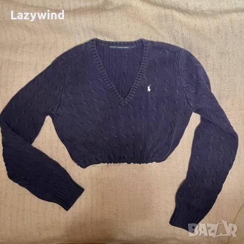 Кроп пуловер Ralph Lauren, снимка 2 - Блузи с дълъг ръкав и пуловери - 39386671