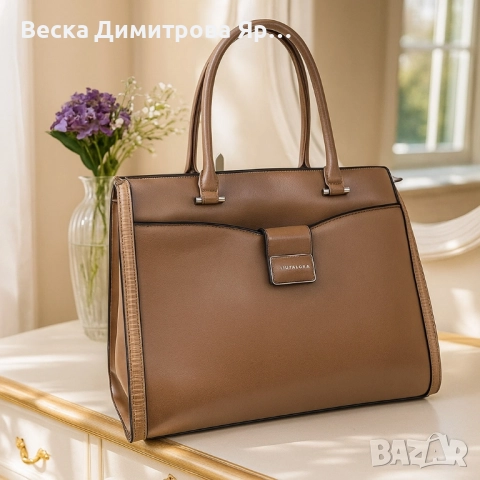 Дамска елегантна чанта, Silviarosa, снимка 6 - Чанти - 51664402