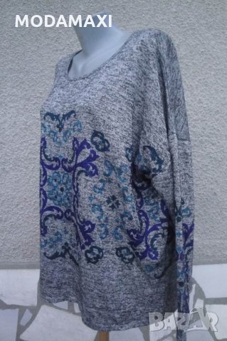 3XL/4XL Нова  блуза Indigo, снимка 5 - Блузи с дълъг ръкав и пуловери - 35053736