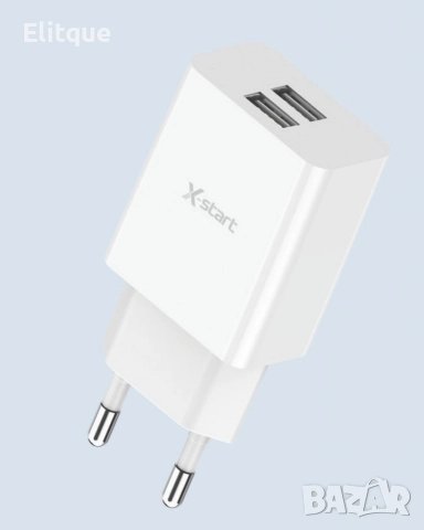 Двойно USB бързо Smart зарядно устройство, снимка 2 - Друга електроника - 52840043