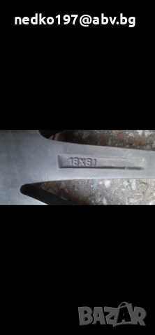 продават се алуминиеви джанти 5×114,3×18, снимка 7 - Гуми и джанти - 53525855