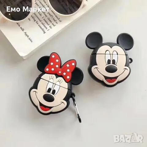 Мини или мики маус слушалки с калъфче. ВИЖ АСЕТИ, снимка 7 - Bluetooth слушалки - 49046883