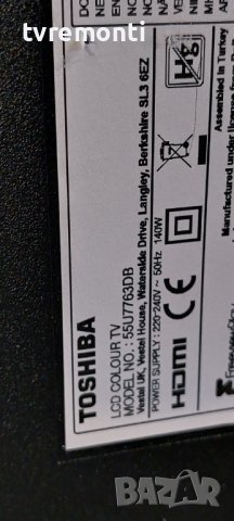 MAIN BOARD 17MB120 Toshiba 55U7763DB for 55 inc DISPLAY VES550QNUS-2W-U01, снимка 7 - Части и Платки - 39073208