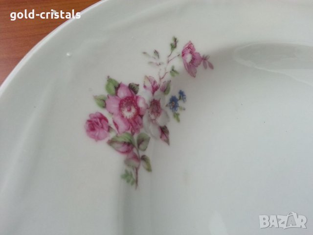 Стар български порцелан чинии, снимка 5 - Антикварни и старинни предмети - 33205723