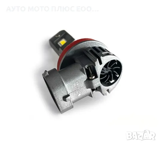 Диодни LED крушки за фарове H11 (H8/H9) 10600lm, 6500К., снимка 3 - Аксесоари и консумативи - 49639035