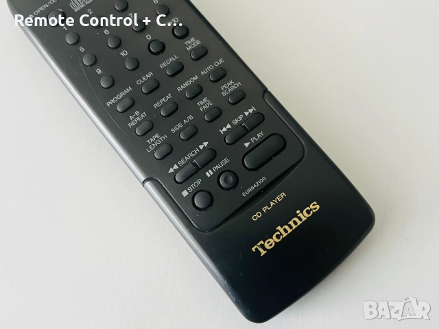 Дистанционно TECHNICS EUR642100 (CD PLAYER), снимка 2 - Декове - 52132107