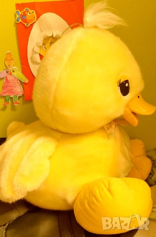 Голямо плюшено пате 55 см, снимка 4 - Плюшени играчки - 51779111