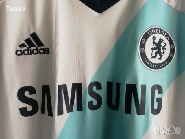 Chelsea Adidas рядка оригинална тениска фланелка XL Челси 2012/2013 Away , снимка 4 - Тениски - 43005162