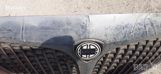 Декоративна Решетка+Емблемата. Lancia Ypsilon 2003-2007 Година Ланчия Ипсилон Забелжки По Никела , снимка 6 - Части - 32398382