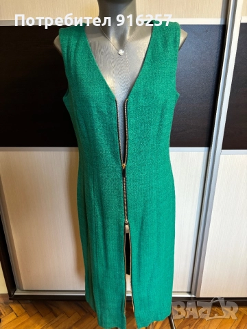 Стилна офис рокля, снимка 3 - Рокли - 52913315