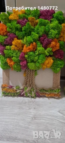 Пано с дървото на живота в рамка, снимка 2 - Декорация за дома - 48523814