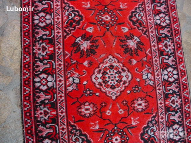 Пътека памучна, оригинална - двулицева, жакард, Нова !, снимка 5 - Пътеки - 51812649