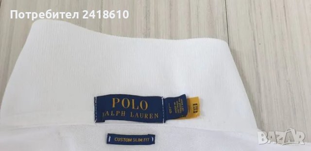 POLO Ralph Lauren Pique Cotton Custom Slim Fit Mens Size L ОРИГИНАЛ! Мъжка Тениска!, снимка 16 - Тениски - 50068156