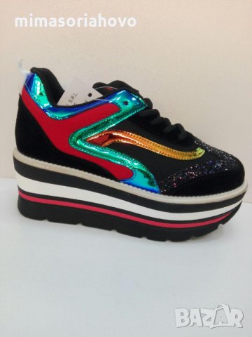 Дамски кецове 5093, снимка 2 - Кецове - 26384703