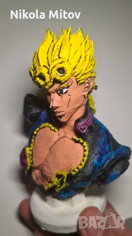 3d фигурка на Giorno Giovanna Jojo's bizarre adventure , снимка 6 - Колекции - 48967789