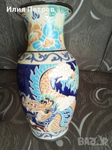 китайски керамични вази , снимка 3 - Декорация за дома - 51624251