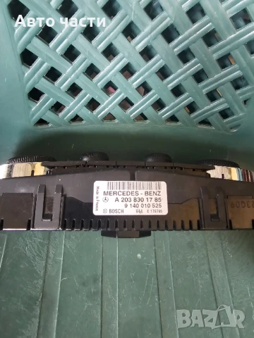 Панел климатик Mercedes C class W203 купе 2.2 CDI 143 конски сили A2038301785, снимка 2 - Части - 50575091