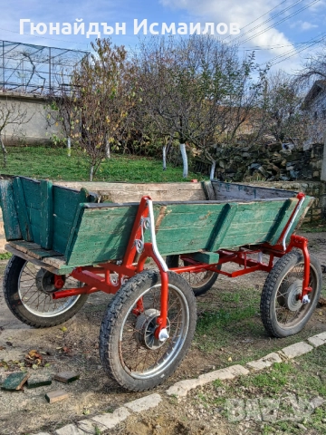 Моторна каруца 18ц гуми 