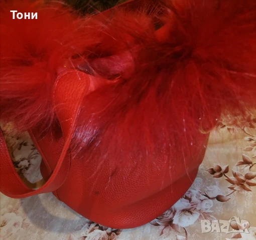 Нова Дамска Кожена Чанта , снимка 3 - Чанти - 50597662