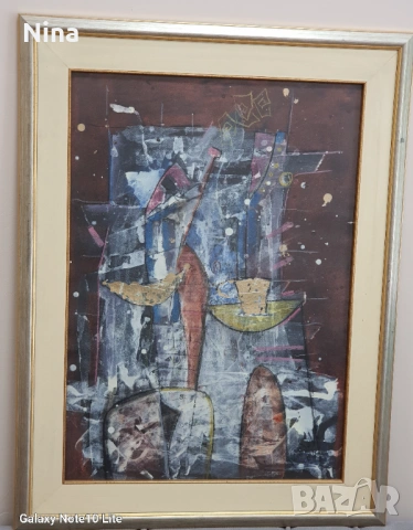 Абстрактна картина 1, снимка 2 - Картини - 53056977