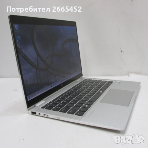 HP EliteBook x360 1030 G3 13.3" Full HD с i5 8250U RAM 8GB/256GB SSD, снимка 2 - Лаптопи за работа - 52222447