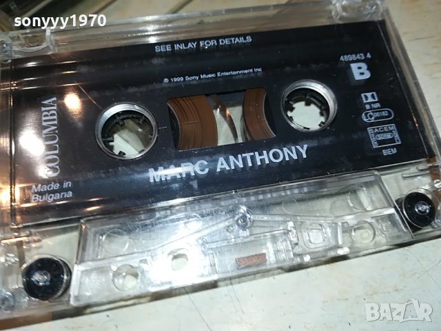 📢MARC ANTHONY-ORIGINAL 0610221751, снимка 14 - Аудио касети - 38244389